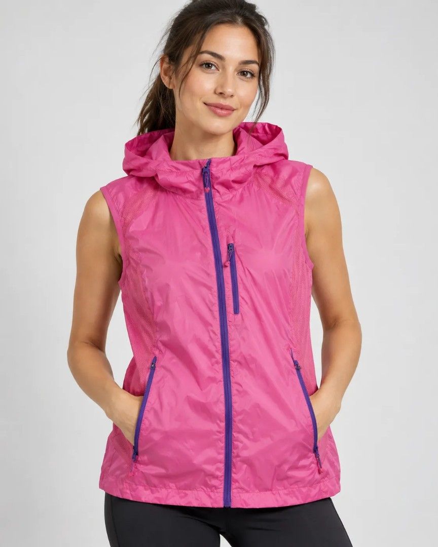 Windbreaker sleeveless (Category: Coats, Jackets and Outerwear) located in Davao. Submitted by purple_stitch87 (Listing ID 1467731574, Image 1). Description: with more inside pockets for water,phones etc. medium -large.