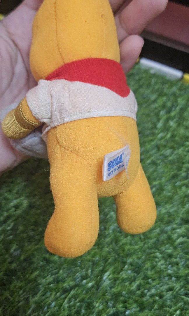 Winnie the pooh plush charm (Category: Plushies & Soft Toys) located in Umingan. Submitted by liezelsona48963 (Listing ID 1467639108, Image 3). Description: winnie the pooh sega brand 5 inches mop gcash.