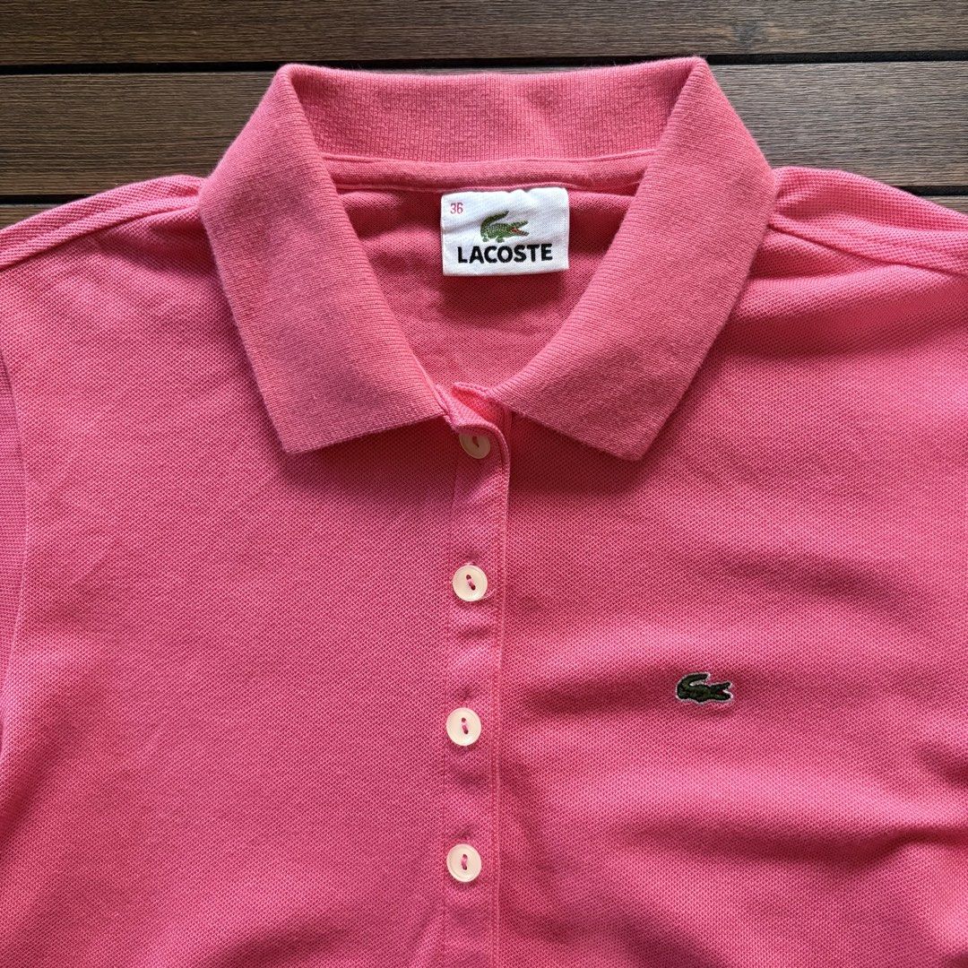 Womens lacoste polo shirt (Category: Shirts) located in Bacolod City. Submitted by treasurehuntsv2 (Listing ID 1467659504, Image 3). Description: Women’s Lacoste Polo-shirt Condition – Excellent Color Rate –9.5/10 Flaws – None ✅ Size: Dimensions: Width – 15 Length –23.