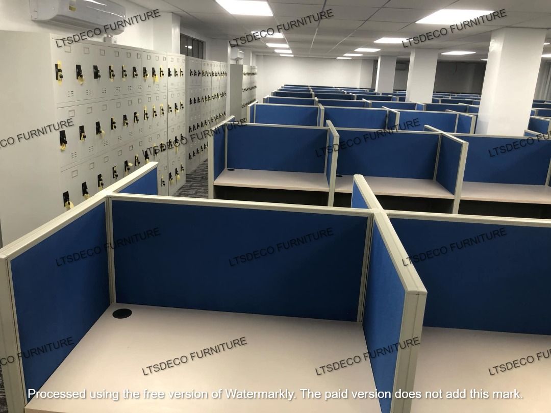 workstation modular tables office partition furnitures (Category: Office Furniture & Fixtures) located in Quezon City. Submitted by sandy444 (Listing ID 1467603997, Image 1). Description: 👉Are you looking for WORKSTATION, MODULAR CUBICLES OFFICE PARTITION, and OFFICE FURNITURE SUPPLIER? LTSDECO Furniture, is direct supplier, manufacturer, and trusted provider of high quality, affordable and durable modular office divider partition, home and offi