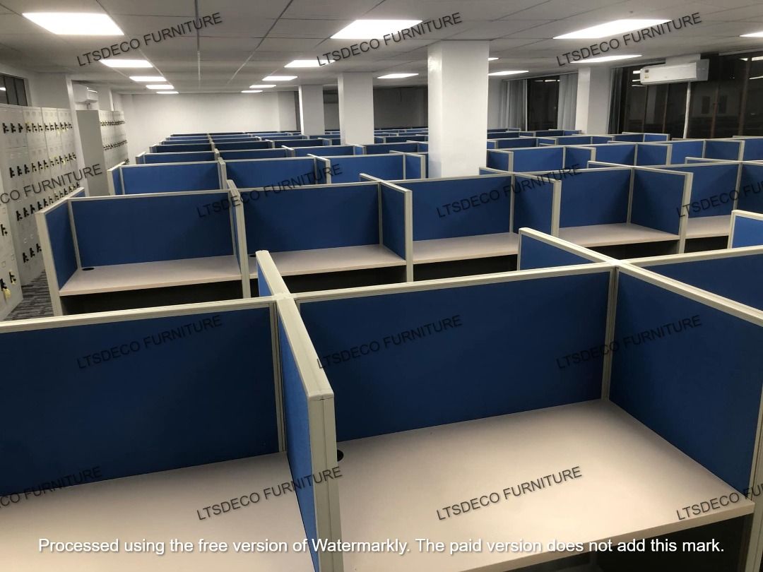 workstation modular tables office partition furnitures (Category: Office Furniture & Fixtures) located in Quezon City. Submitted by sandy444 (Listing ID 1467603997, Image 3). Description: 👉Are you looking for WORKSTATION, MODULAR CUBICLES OFFICE PARTITION, and OFFICE FURNITURE SUPPLIER? LTSDECO Furniture, is direct supplier, manufacturer, and trusted provider of high quality, affordable and durable modular office divider partition, home and offi