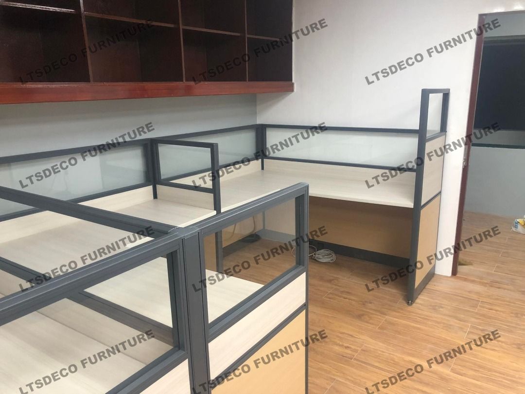 WORKSTATION TABLE MODULAR OFFICE PARTITIONS (Category: Office Furniture & Fixtures) located in Caloocan City. Submitted by cheska.ltsdeco (Listing ID 1467613461, Image 2). Description: 👉Are you looking for WORKSTATION, MODULAR CUBICLES OFFICE PARTITION, and OFFICE FURNITURE SUPPLIER? LTSDECO Furniture, is direct supplier, manufacturer, and trusted provider of high quality, affordable and durable modular office divider partition, home and office 