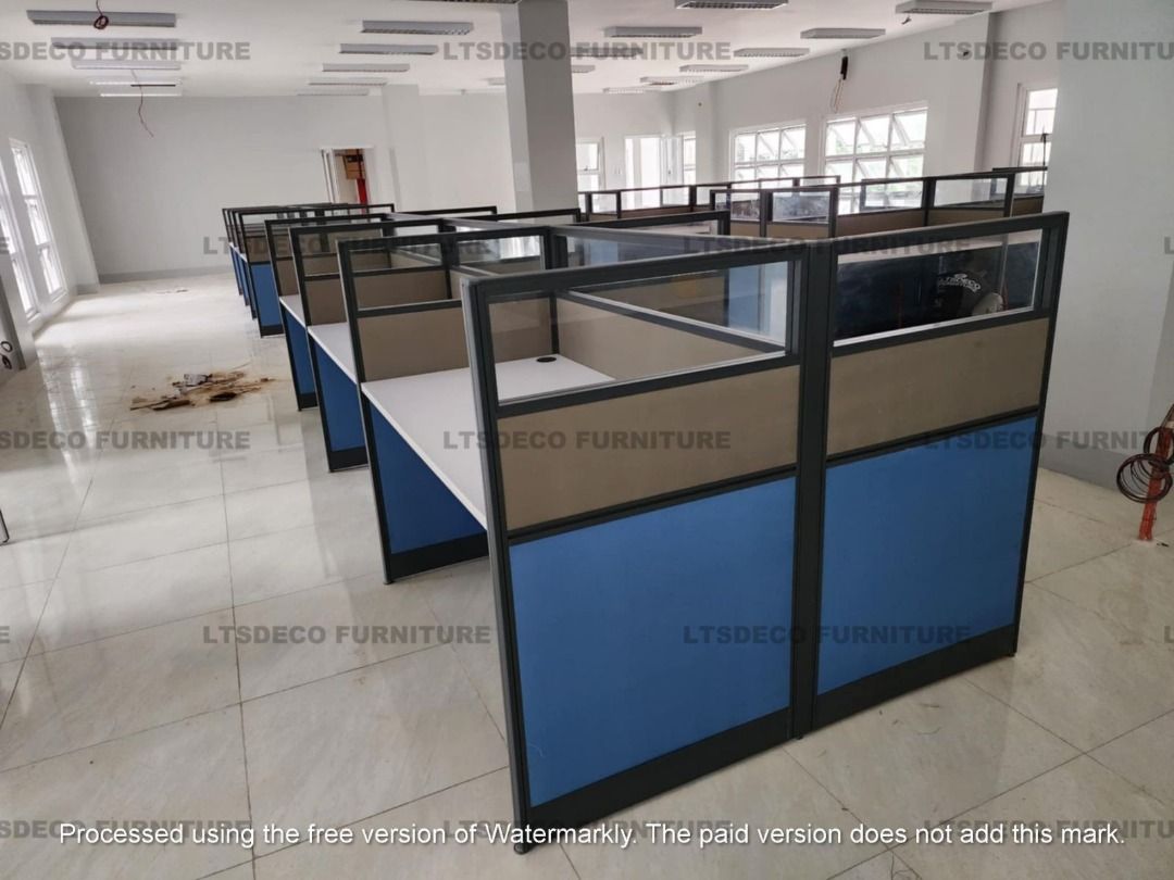 workstation tables customized office partitions (Category: Office Furniture & Fixtures) located in Caloocan City. Submitted by cheska.ltsdeco (Listing ID 1467607663, Image 3). Description: 👉Are you looking for WORKSTATION, MODULAR CUBICLES OFFICE PARTITION, and OFFICE FURNITURE SUPPLIER? LTSDECO Furniture, is direct supplier, manufacturer, and trusted provider of high quality, affordable and durable modular office divider partition, home and off