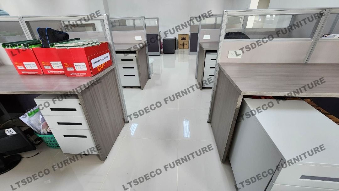 workstation tables customized office partitions customized (Category: Office Furniture & Fixtures) located in Caloocan City. Submitted by cheska.ltsdeco (Listing ID 1467616678, Image 3). Description: 👉Are you looking for WORKSTATION, MODULAR CUBICLES OFFICE PARTITION, and OFFICE FURNITURE SUPPLIER? LTSDECO Furniture, is direct supplier, manufacturer, and trusted provider of high quality, affordable and durable modular office divider partition, h