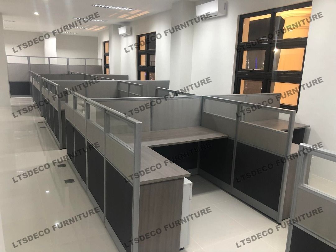 workstation tables customized office partitions (Category: Office Furniture & Fixtures) located in Quezon City. Submitted by ltsdecofurniture (Listing ID 1467663427, Image 1). Description: 👉Are you looking for WORKSTATION, MODULAR CUBICLES OFFICE PARTITION, and OFFICE FURNITURE SUPPLIER? LTSDECO Furniture, is direct supplier, manufacturer, and trusted provider of high quality, affordable and durable modular office divider partition, home and off