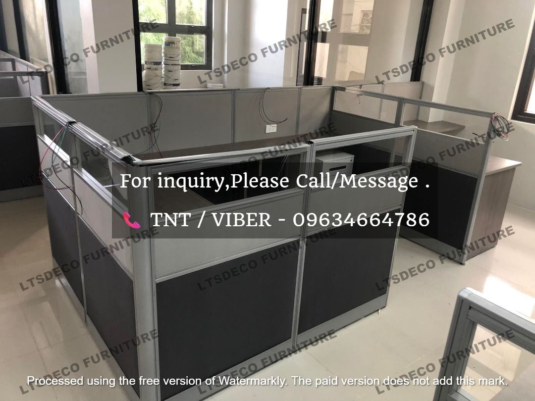 WORKSTATION TABLES MODULAR FG OFFICE PARTITION FURNITURES (Category: Office Furniture & Fixtures) located in Quezon City. Submitted by ltsdecofurniture (Listing ID 1467690994, Image 2). Description: 👉Are you looking for WORKSTATION, MODULAR CUBICLES OFFICE PARTITION, and OFFICE FURNITURE SUPPLIER? LTSDECO Furniture, is direct supplier, manufacturer, and trusted provider of high quality, affordable and durable modular office divider partition, ho