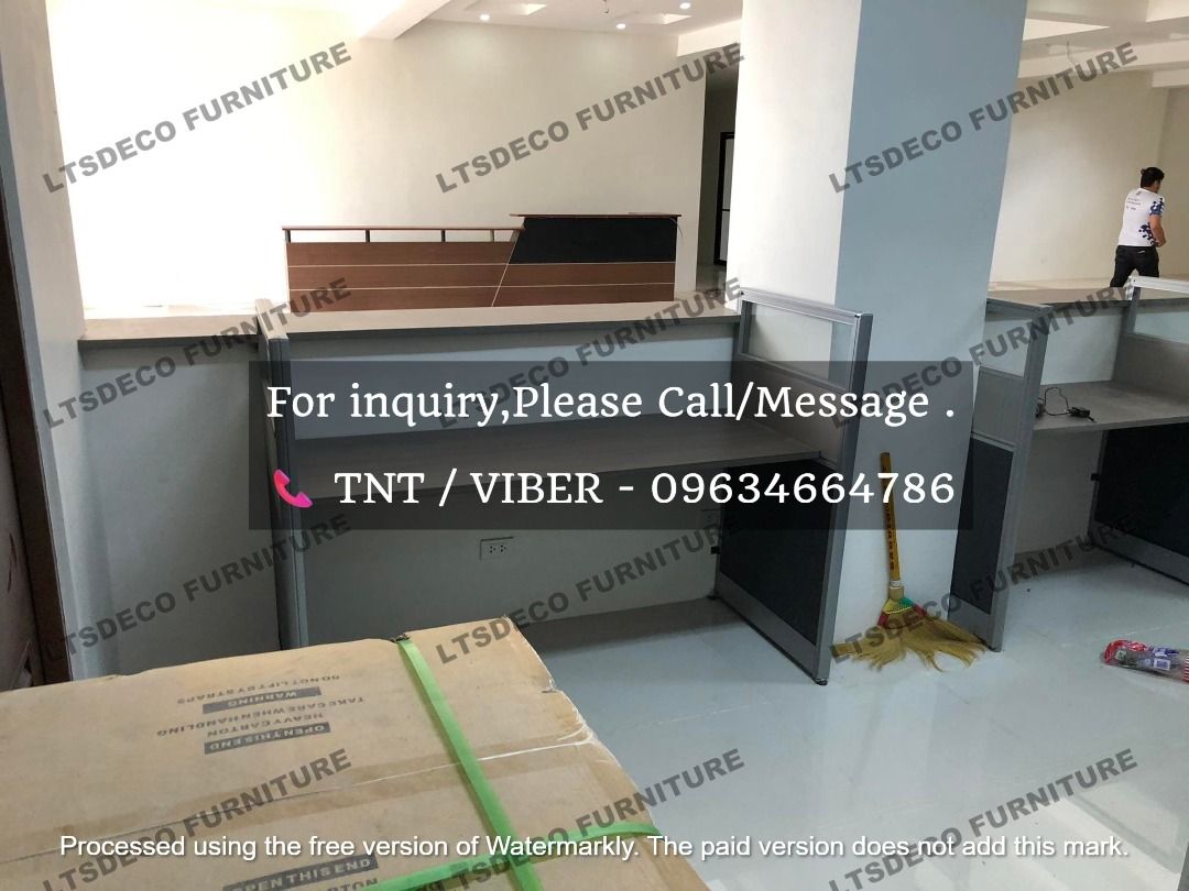 WORKSTATION TABLES MODULAR FG OFFICE PARTITION FURNITURES (Category: Office Furniture & Fixtures) located in Quezon City. Submitted by ltsdecofurniture (Listing ID 1467690994, Image 3). Description: 👉Are you looking for WORKSTATION, MODULAR CUBICLES OFFICE PARTITION, and OFFICE FURNITURE SUPPLIER? LTSDECO Furniture, is direct supplier, manufacturer, and trusted provider of high quality, affordable and durable modular office divider partition, ho