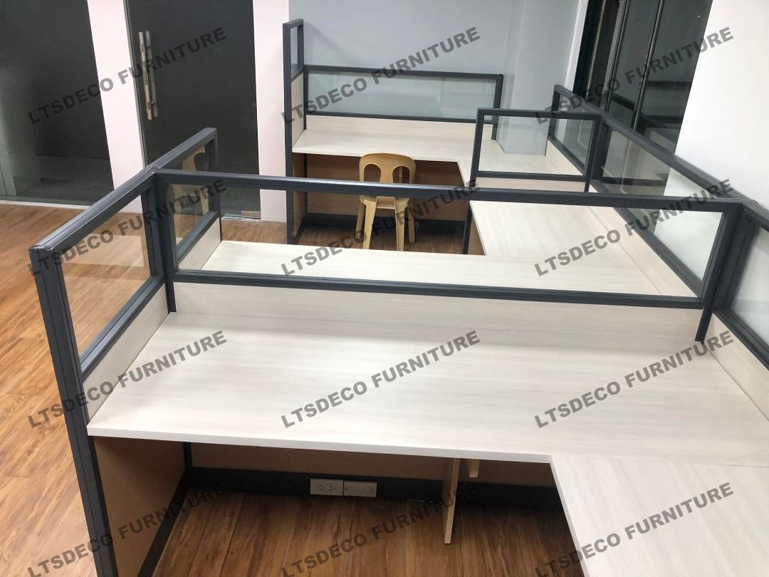 workstation tables modular office partitions (Category: Office Furniture & Fixtures) located in Caloocan City. Submitted by cheska.ltsdeco (Listing ID 1467617138, Image 1). Description: 👉Are you looking for WORKSTATION, MODULAR CUBICLES OFFICE PARTITION, and OFFICE FURNITURE SUPPLIER? LTSDECO Furniture, is direct supplier, manufacturer, and trusted provider of high quality, affordable and durable modular office divider partition, home and office