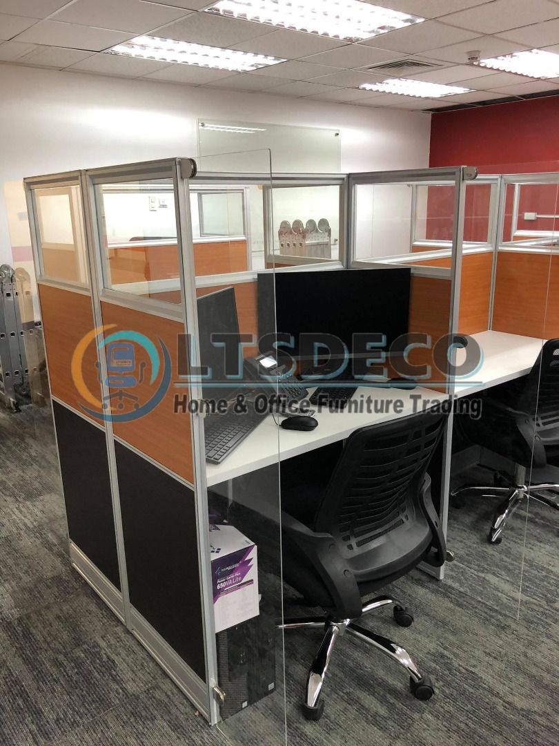 workstation tables modular office partition customized (Category: Office Furniture & Fixtures) located in Caloocan City. Submitted by cheska.ltsdeco (Listing ID 1467679903, Image 2). Description: 👉Are you looking for WORKSTATION, MODULAR CUBICLES OFFICE PARTITION, and OFFICE FURNITURE SUPPLIER? LTSDECO Furniture, is direct supplier, manufacturer, and trusted provider of high quality, affordable and durable modular office divider partition, home 