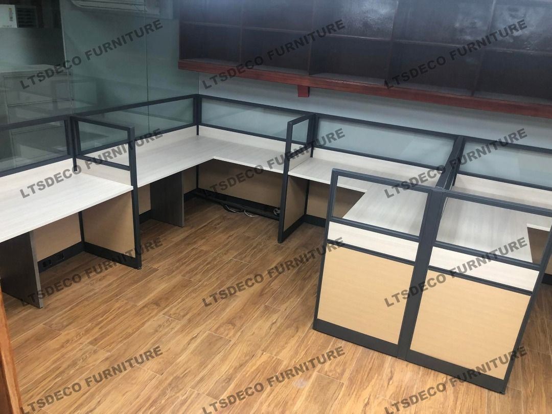 workstation tables modular office partition customized (Category: Office Furniture & Fixtures) located in Caloocan City. Submitted by cheska.ltsdeco (Listing ID 1467684896, Image 2). Description: 👉Are you looking for WORKSTATION, MODULAR CUBICLES OFFICE PARTITION, and OFFICE FURNITURE SUPPLIER? LTSDECO Furniture, is direct supplier, manufacturer, and trusted provider of high quality, affordable and durable modular office divider partition, home 