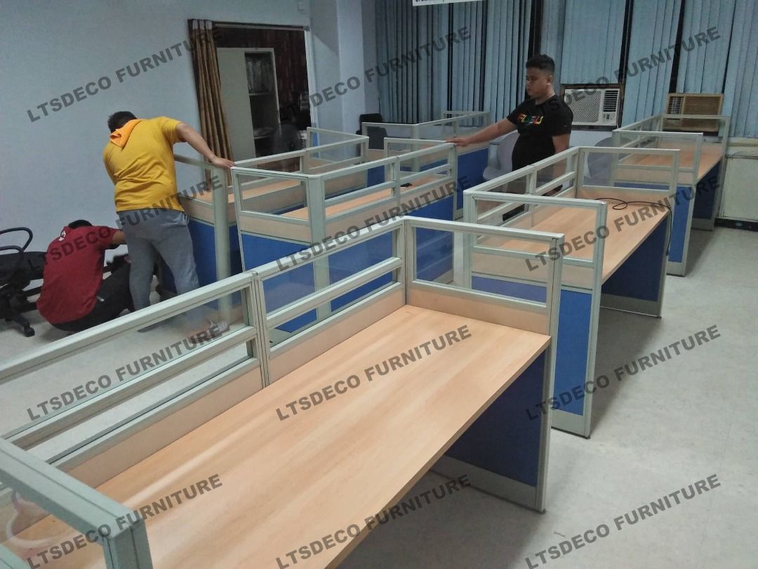 workstation tables modular office partition customized (Category: Office Furniture & Fixtures) located in Caloocan City. Submitted by cheska.ltsdeco (Listing ID 1467685395, Image 1). Description: 👉Are you looking for WORKSTATION, MODULAR CUBICLES OFFICE PARTITION, and OFFICE FURNITURE SUPPLIER? LTSDECO Furniture, is direct supplier, manufacturer, and trusted provider of high quality, affordable and durable modular office divider partition, home 