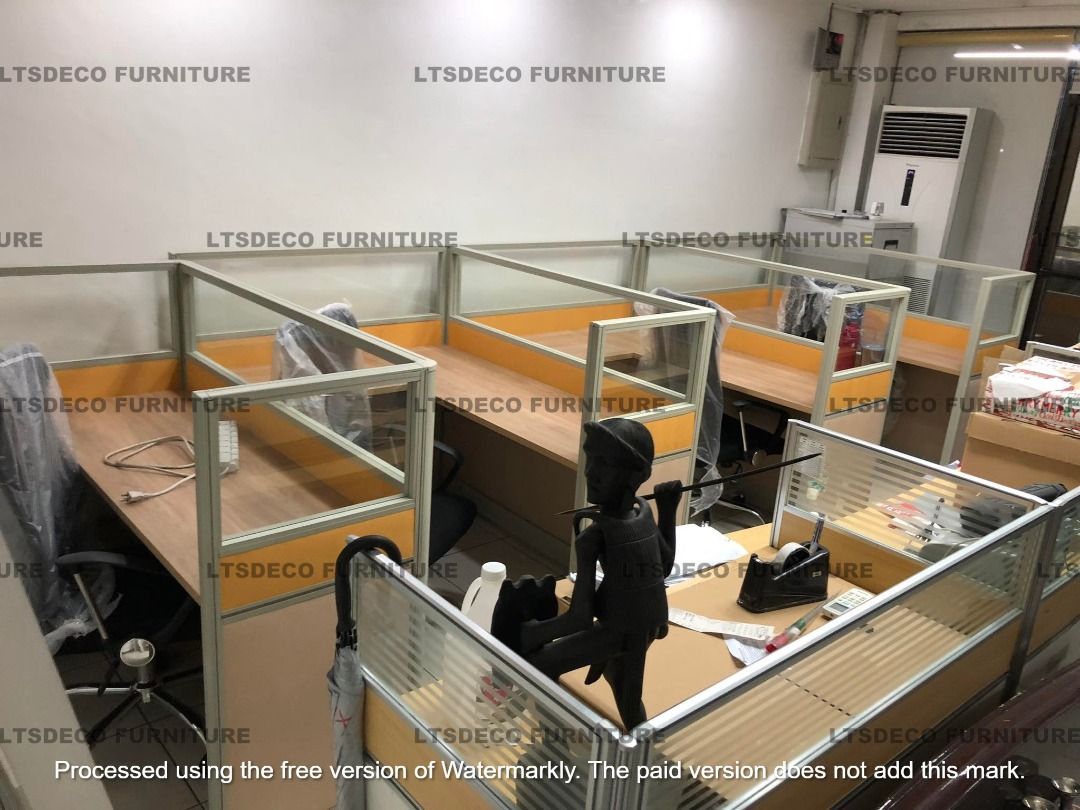 WORKSTATION TABLES MODULAR OFFICE PARTITION FABRIC WITH GLASS (Category: Office Furniture & Fixtures) located in Caloocan City. Submitted by cheska.ltsdeco (Listing ID 1467691980, Image 3). Description: 👉Are you looking for WORKSTATION, MODULAR CUBICLES OFFICE PARTITION, and OFFICE FURNITURE SUPPLIER? LTSDECO Furniture, is direct supplier, manufacturer, and trusted provider of high quality, affordable and durable modular office divider partition