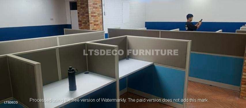 workstation tables modular panel divider office partition furnitures (Category: Office Furniture & Fixtures) located in Quezon City. Submitted by janis666 (Listing ID 1467688449, Image 3). Description: 👉Are you looking for WORKSTATION, MODULAR CUBICLES OFFICE PARTITION, and OFFICE FURNITURE SUPPLIER? LTSDECO Furniture, is direct supplier, manufacturer, and trusted provider of high quality, affordable and durable modular office divider partition,