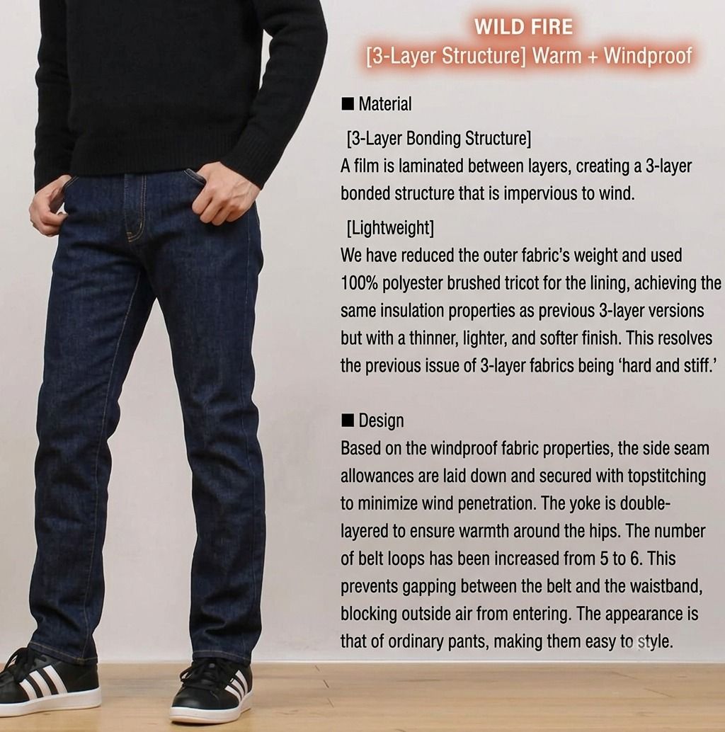 WP15-EDWIN WILDFIRE 3-LAYER MEN'S REGULAR STRAIGHT DENIM JEANS (Category: Jeans) located in Bauang. Submitted by wintercollectionfc (Listing ID 1467657412, Image 2). Description: ❗️𝘼𝙡𝙡 𝙙𝙚𝙩𝙖𝙞𝙡𝙨 𝙥𝙤𝙨𝙩𝙚𝙙❗️ ✨𝗘𝗗𝗪𝗜𝗡 𝗪𝗜𝗟𝗗𝗙𝗜𝗥𝗘 𝟯-𝗟𝗔𝗬𝗘𝗥 𝗠𝗘𝗡'𝗦 𝗥𝗘𝗚𝗨𝗟𝗔𝗥 𝗦𝗧𝗥𝗔𝗜𝗚𝗛𝗧 𝗗𝗘𝗡𝗜𝗠 𝗝𝗘𝗔𝗡𝗦✨ ᴄᴏᴅᴇ: ᴡᴘ-15 𝐏𝐫𝐢𝐜𝐞: 𝟒𝟒𝟖 + 𝐒𝐅 𝐨𝐧𝐥𝐲 ▪️ Size 34 on tag ▪️ Like New ▪️ No issues ▪️ W 34" x L 41" ▪️ NAVY 📍Locatio