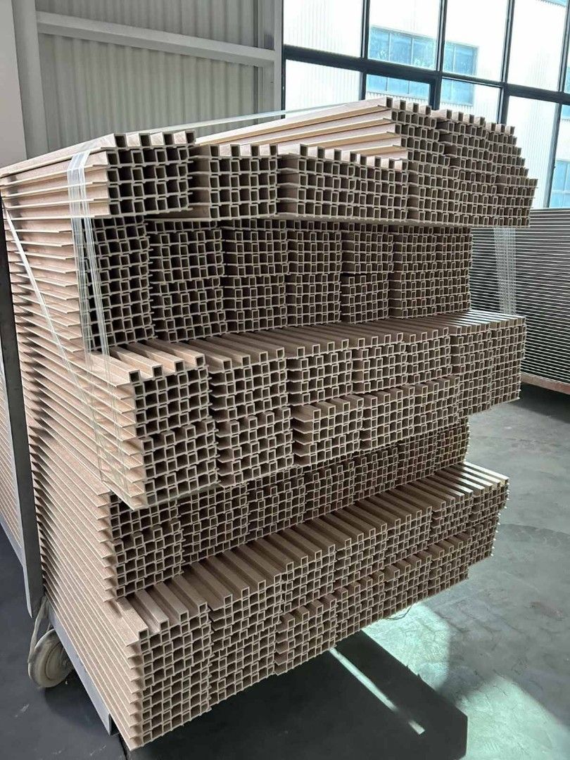 wpc wall fluted panel💯 (Category: Wall Decor) located in Manila. Submitted by oddgem.144233 (Listing ID 1467732634, Image 2). Description: 🔥wpc wall fluted panel claddin🔥 standard size : 9.5ft L / 15cm W thickness : ( 8mm ) ( 17mm ) ( 24mm ) and also we have another product⬇️ pvc ceilling panel✅ wpc decking panel✅ solid planks✅ uv board✅ 3D uv board✅ spc planks✅.