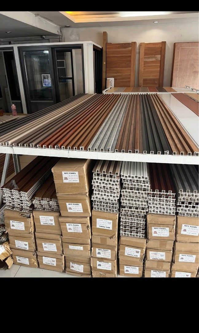 wpc wall fluted panel💯 (Category: Wall Decor) located in Manila. Submitted by oddgem.144233 (Listing ID 1467732634, Image 1). Description: 🔥wpc wall fluted panel claddin🔥 standard size : 9.5ft L / 15cm W thickness : ( 8mm ) ( 17mm ) ( 24mm ) and also we have another product⬇️ pvc ceilling panel✅ wpc decking panel✅ solid planks✅ uv board✅ 3D uv board✅ spc planks✅.