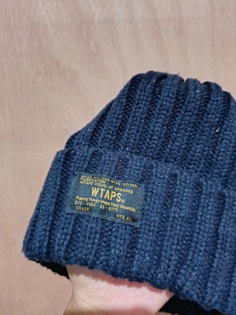 Wtaps beanie hat (Category: Beanies) located in Davao. Submitted by plan-b (Listing ID 1467748318, Image 3). Description: Osfa Good condition.