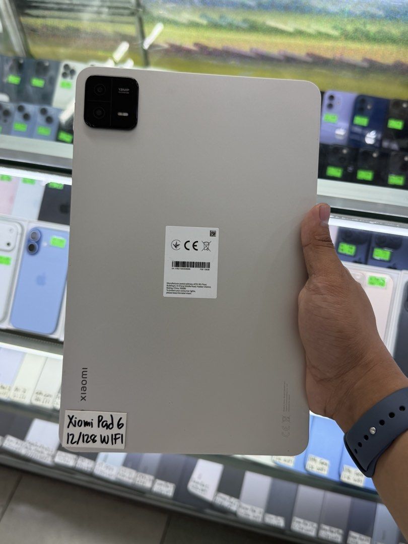 XIAOMI PAD 6 128/12GB (Category: Android) located in Manila. Submitted by ram-gadget-shop (Listing ID 1467701912, Image 1). Description: 📍 GREENHILLS SHOPPING CENTER 🔥 RUSH RUSH RUSH SALE! 🔥 📱 iPHONES & ANDROID PHONES FOR SALE & SWAPPING! ✨ ✅ Smooth & Fast Performance ✅ Slightly Used / Well-Maintained Units ✅ Reset to Factory Settings ✅ No Hidden Issues ✅ Free Unit Checking ✅ With Warranty 🎁 FREEBIES INCLUDED: ✅ Phone Case ✅ Tempered Glass ✅