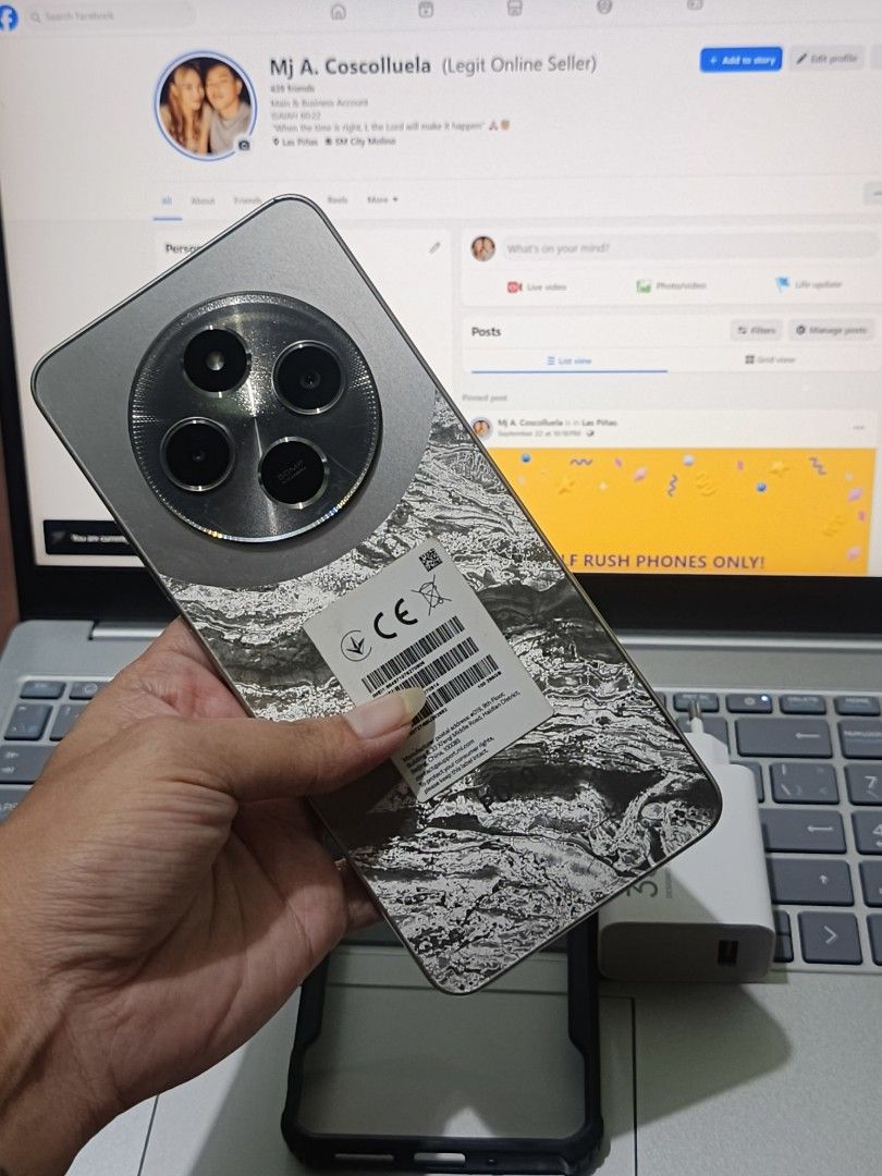 XIAOMI POCO C75 | 256GB (Category: Xiaomi) located in Manila. Submitted by yramenaj_ryuji (Listing ID 1467604153, Image 3). Description: 🔥 FOR SALE | ₱4,999 ONLY 🔥 📱 XIAOMI POCO C75 📱 8+8GB RAM | 256GB ROM SECOND HAND | DENTS ONLY! NO ISSUE | NO REPAIR 4 MONTHS OLD KEY SPECS: 6.88 INCH DISPLAY 120Hz REFRESH RATE DUAL SIM | MICRO SD SLOT 4G LTE NETWORK | NFC MEDIATEK HELIO G81 ULTRA 50MP MAIN | 13MP FRONT 5160 MAH | USB TYPE C | 18W | MAKUNAT 
