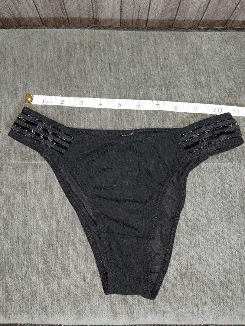 XS BLACK SEE THRU MESH PANTY (Category: Undergarments & Loungewear) located in Manila. Submitted by truecrystal-1407 (Listing ID 1467702373, Image 1). Description: .
