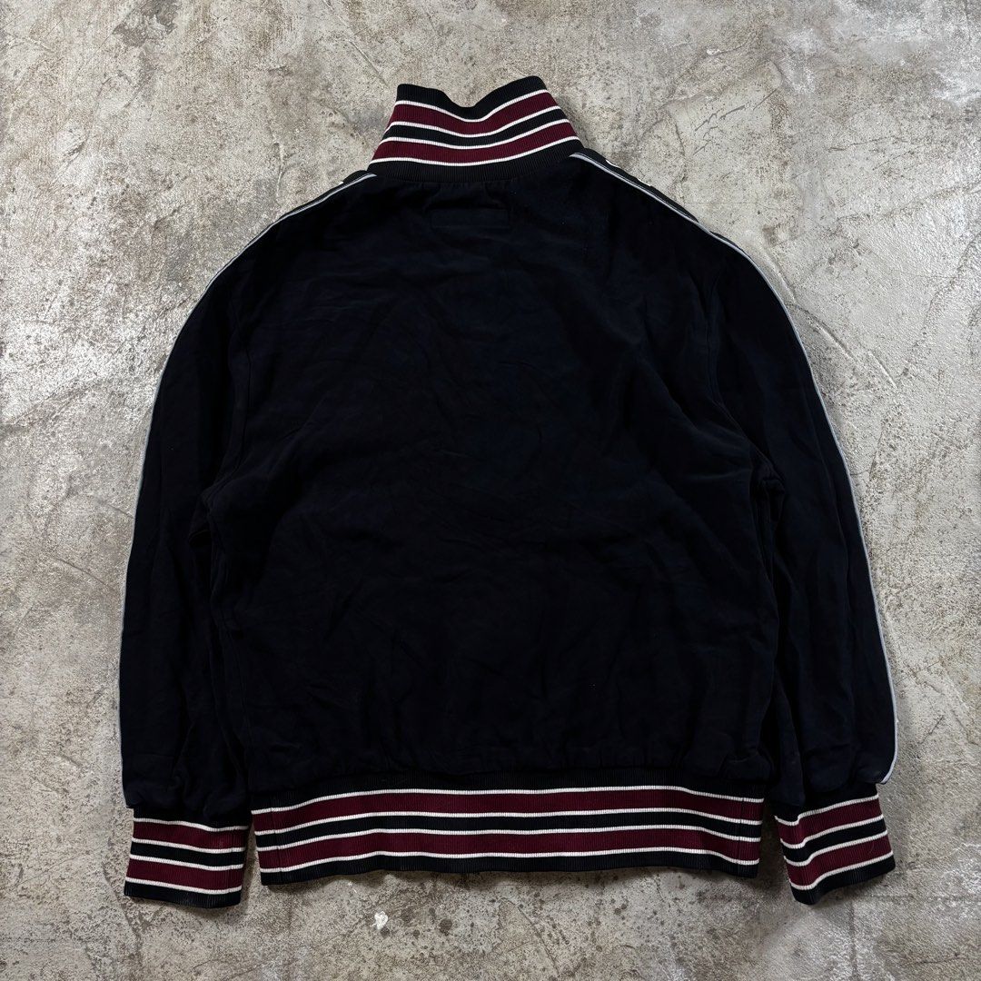 Y2k Dolce & Gabbana Track jacket (Category: Luxury Apparel) located in Caloocan City. Submitted by thrift.crcl (Listing ID 1467783841, Image 2). Description: Y2k Dolce & Gabbana Track jacket 23 width 29 length Good conditoon Check picrures .