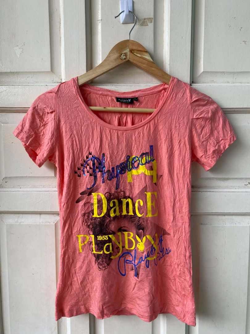 Y2k play boy shirt (Category: Shirts) located in Argao. Submitted by royalowl-888 (Listing ID 1467637596, Image 1). Description: Y2k play boy shirt size small as new 14x21 excellent no issue location visayas.