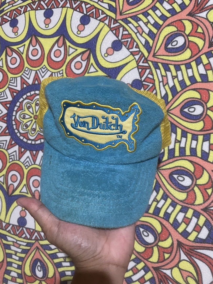 y2k von dutch tracket cap (Category: Caps & Hats) located in Iligan City. Submitted by yolkfinds (Listing ID 1467696722, Image 1). Description: need wash and reshape.