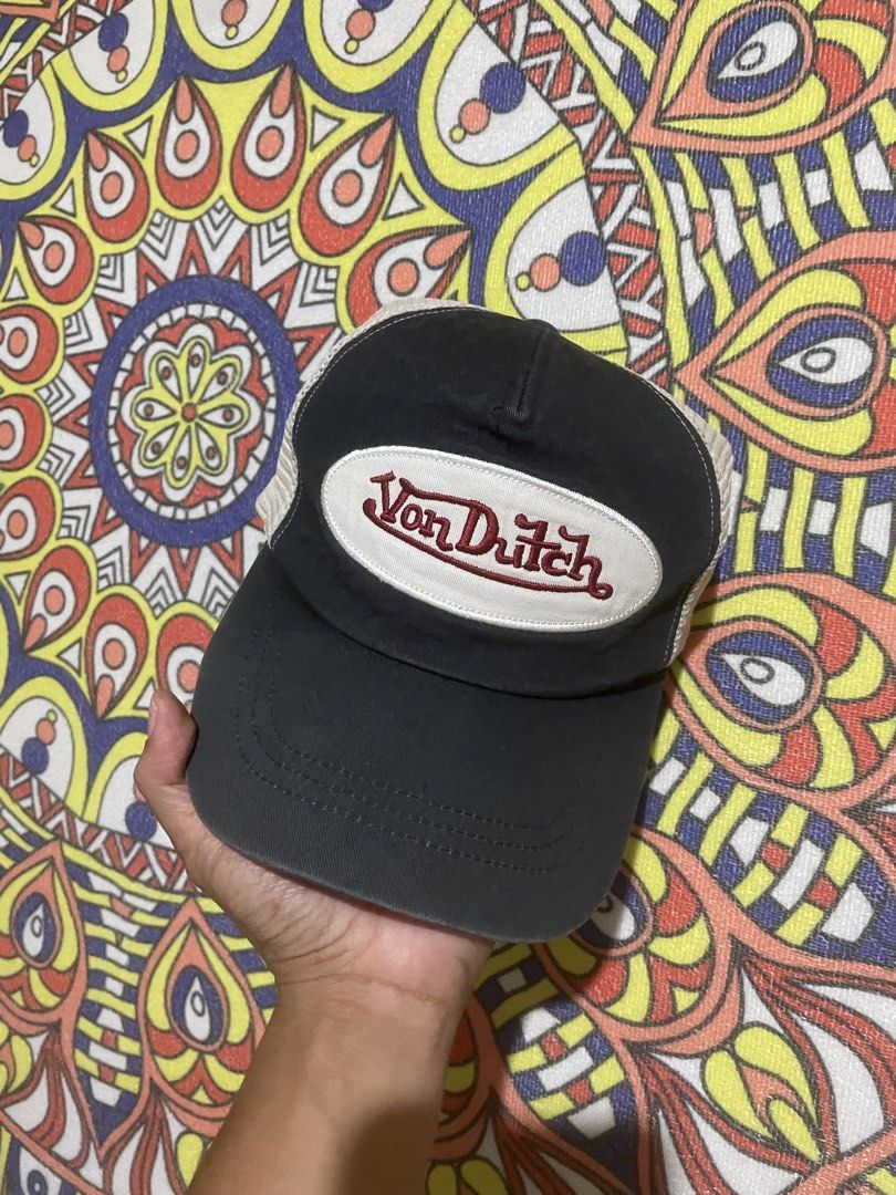 y2k von dutch tracket cap (Category: Caps & Hats) located in Iligan City. Submitted by yolkfinds (Listing ID 1467697118, Image 1). Description: strap back color rate 9/10.