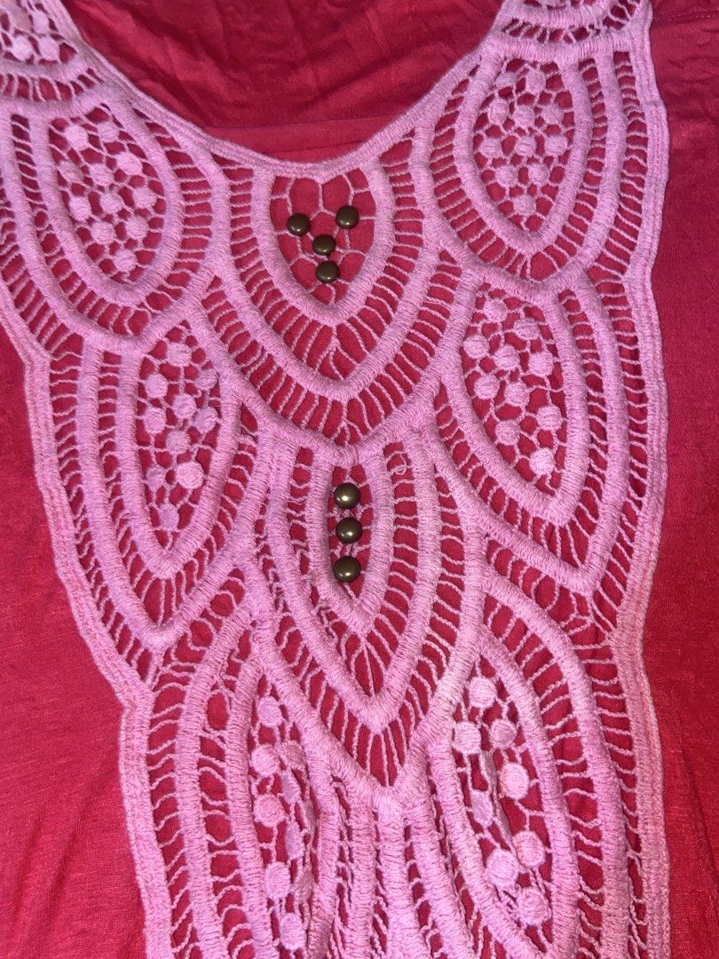 Y2K Whimsy Pink Blouse Fairycore Boho Chic Top (Category: Blouses) located in Santo Niño. Submitted by y4nnieane (Listing ID 1467758631, Image 3). Description: s - m dm me to avail or if you have more inquiries .