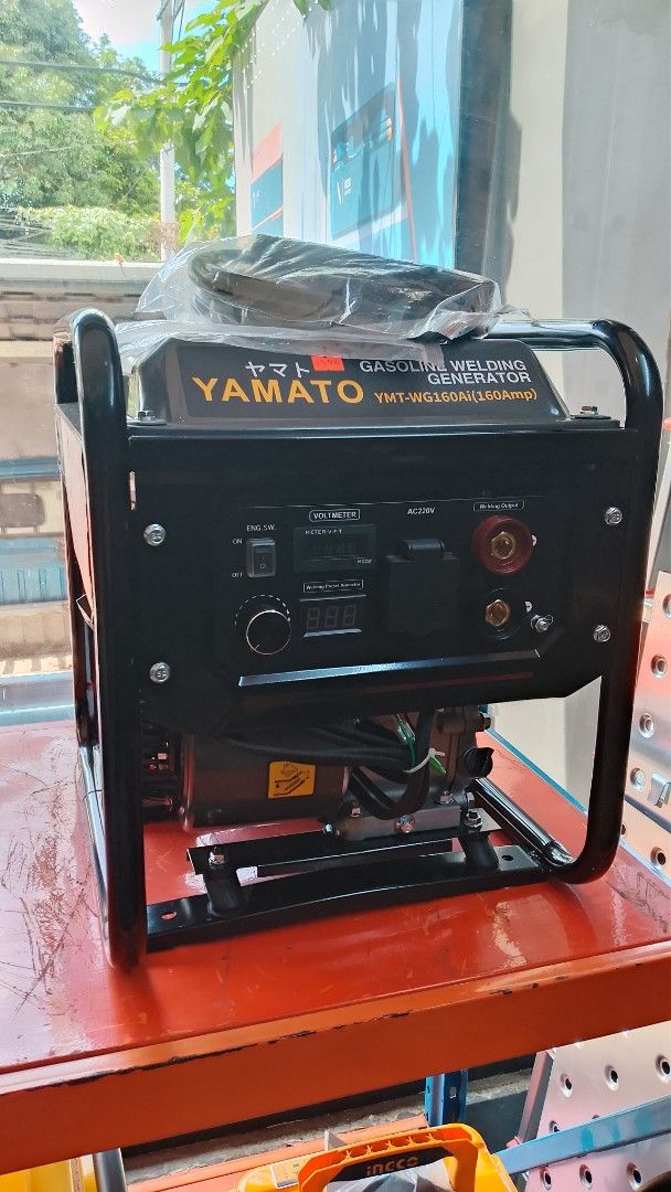YAMATO GASOLINE WELDING GENERATOR (Category: Announcements) located in Manila. Submitted by ivan2.0 (Listing ID 1467625385, Image 1). Description: 🔥 YAMATO T-WG160Ai GASOLINE WELDING GENERATOR – 160 AMP 🔥 Looking for a reliable welding machine + generator in one unit? 💪⚡ The YAMATO T-WG160Ai is a practical choice for welding jobs, construction, fabrication, repairs, and field work. 🛠️ PRODUCT FEATURES: ✅ Model: T-WG160Ai ✅ Welding Output: Up 