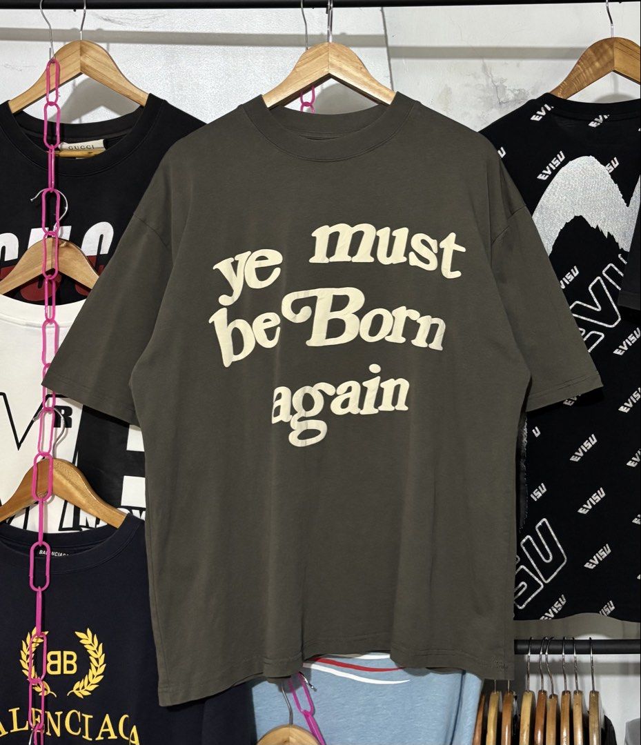 Ye Must Be Born Again (Category: Tshirts & Polo Shirts ) located in Tarlac. Submitted by thirstthriftapparelz_ (Listing ID 1467810256, Image 1). Description: Brand: Ye Must Be Born Again Condition: Excellent Size: Large to Xl Color rate:9.9 Issue: None .