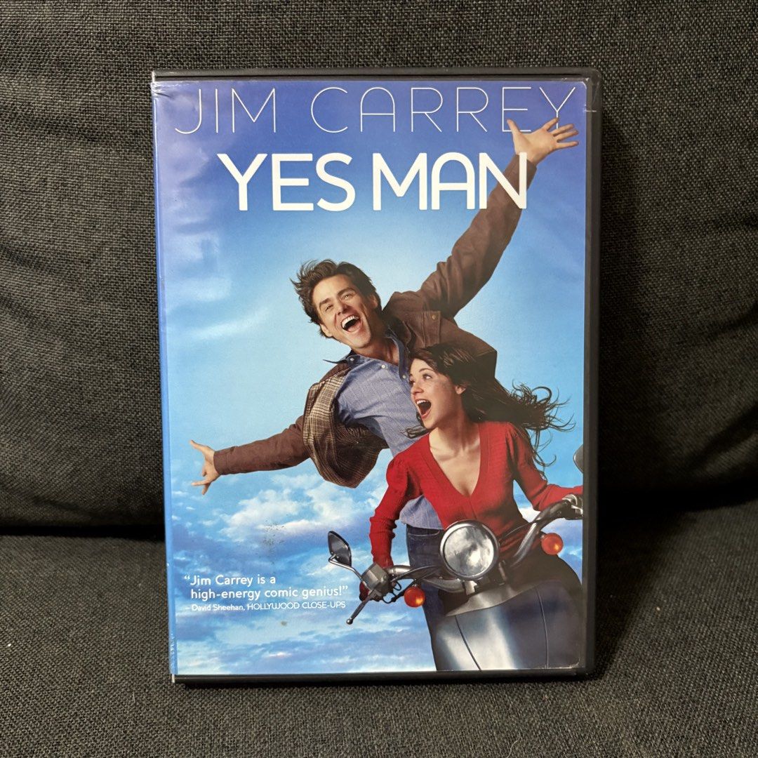 Yes Man Region 1 DVD (Category: CDs & DVDs) located in Imus. Submitted by declutter201 (Listing ID 1467828817, Image 1). Description: Price: P100 Prio payo Location: Imus, Cavite MOP: BDO, Gcash, Maya, GoTyme MOD: GGX, J&T, SDD RFS: Decluttering You can message me for more details.