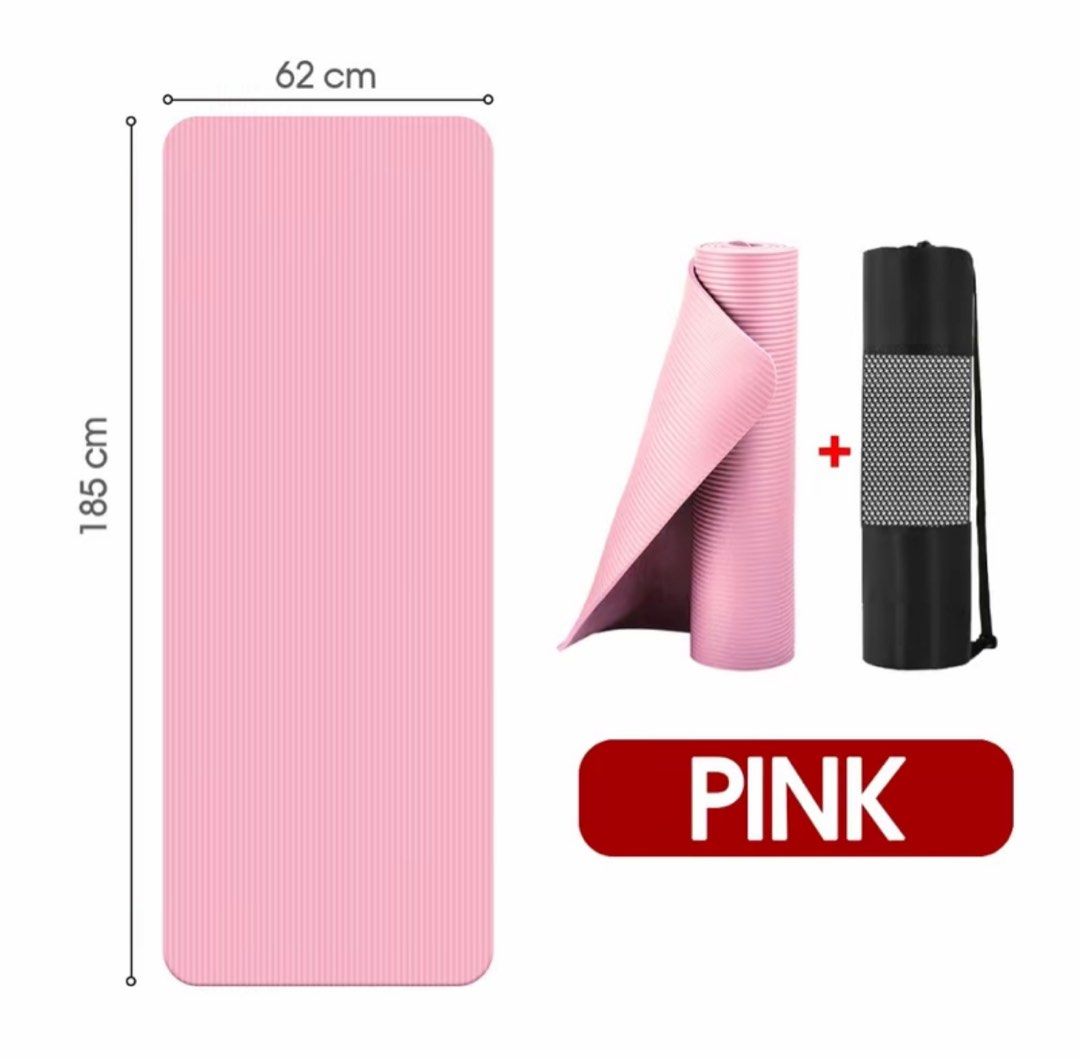 YOGA MAT PINK (Category: Cases & Sleeves) located in Manila. Submitted by raredog-63ee (Listing ID 1467712883, Image 1). Description: Bnew Never used rfs: need funds loc: legarda near lrt.