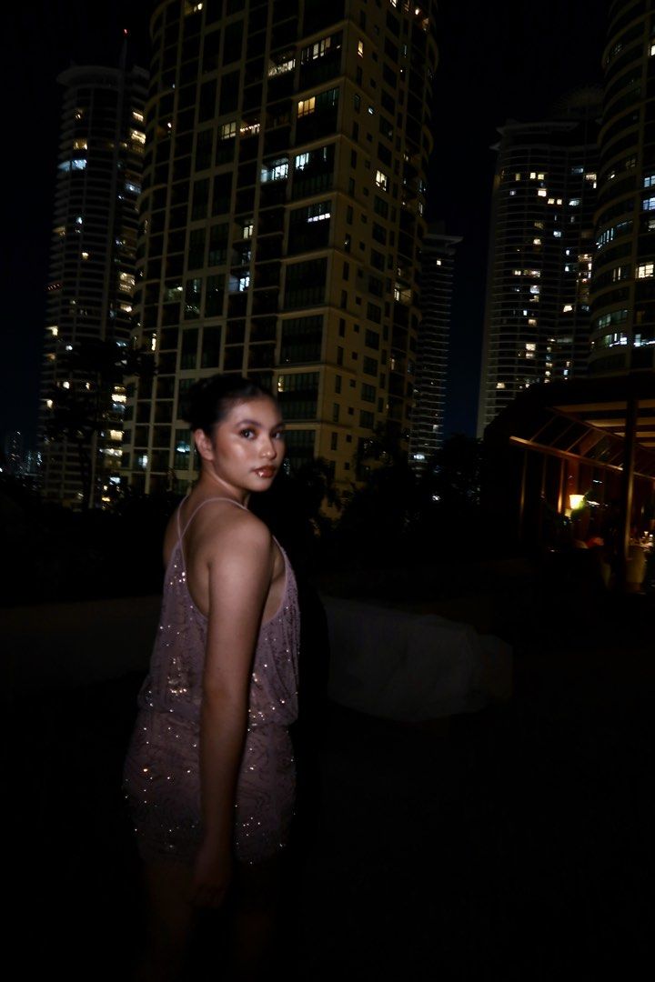 Zara Bead and Sequin Mini Dress (Category: Dresses) located in Quezon City. Submitted by nanabananie (Listing ID 1467712171, Image 2). Description: Selling my embellished blush pink mini dress. 🎀 ✨ Bought for ₱4,395 ✨ Worn once only ✨ Perfect condition ✨ Intricate bead and sequin embellishments ✨ Cowl neckline with delicate spaghetti straps ✨ Ruched fitted skirt ✨ Perfect for parties, formal dinners, and special occasions ✨ RFS: Decluttering my 