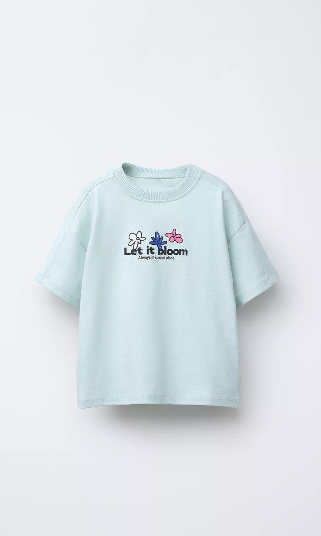 Zara floral print tshirt (Category: Babies & Kids Fashion) located in Manila. Submitted by ourburstingwardrobe_ (Listing ID 1467686145, Image 1). Description: Size 6 Like new condition.