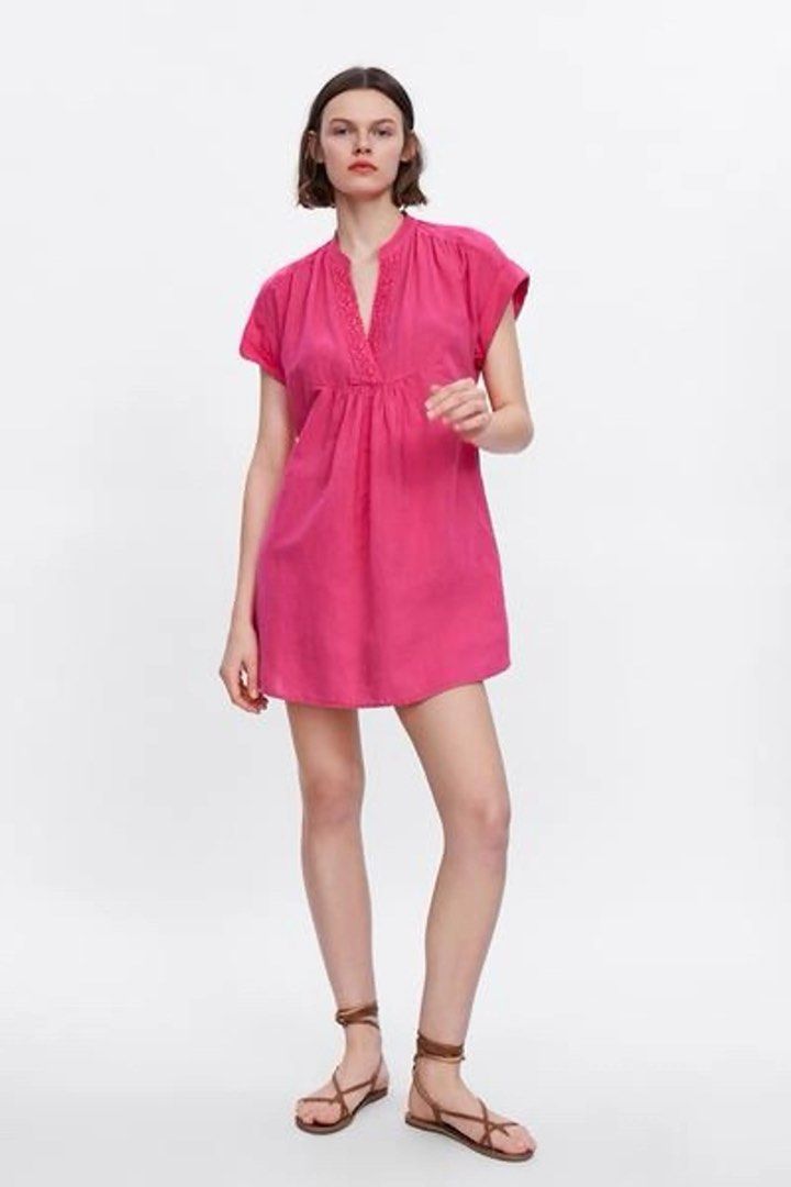 ZARA linen dress (Category: Dresses) located in San Jose del Monte. Submitted by mamiracky (Listing ID 1467706721, Image 2). Description: .
