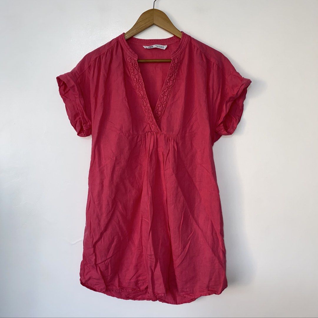 ZARA linen dress (Category: Dresses) located in San Jose del Monte. Submitted by mamiracky (Listing ID 1467706721, Image 3). Description: .