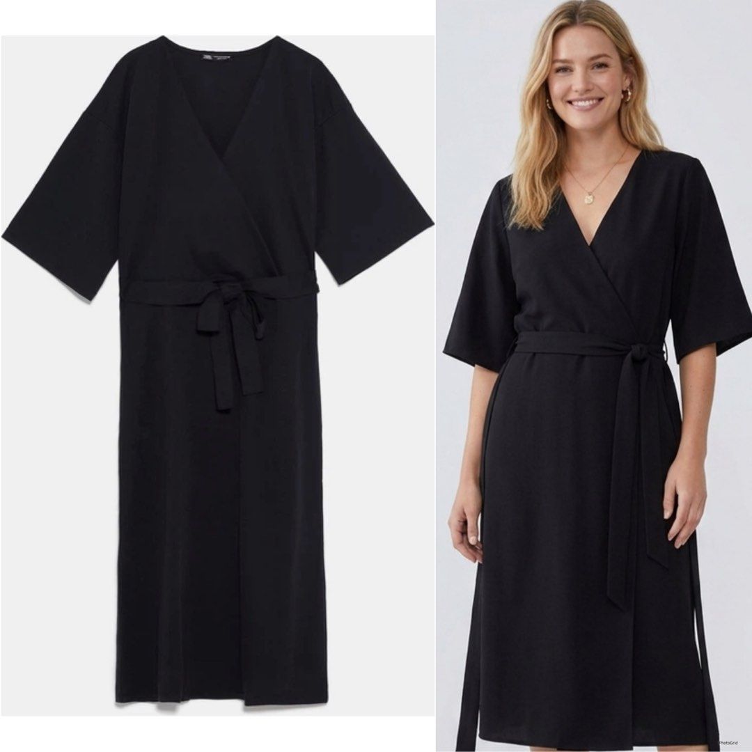 Zara ❗️missing belt black dress Size Small (Category: Dresses) located in Quezon City. Submitted by cabs. (Listing ID 1467749633, Image 1). Description: Size Small on tag —w/belt slot. you can just any other belt since removable naman talaga sya LP POSTED.