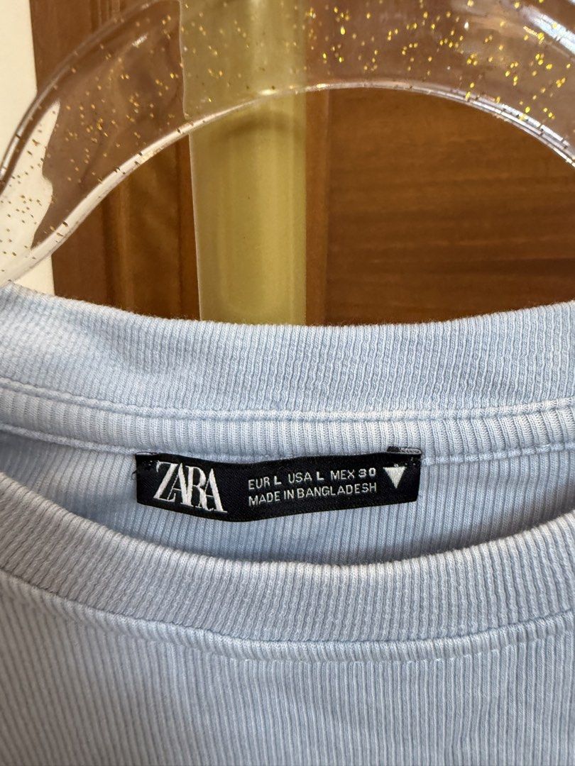 Zara: Shirt in Blue (Category: Blouses) located in Quezon City. Submitted by vpauline (Listing ID 1467626163, Image 2). Description: 10/10.