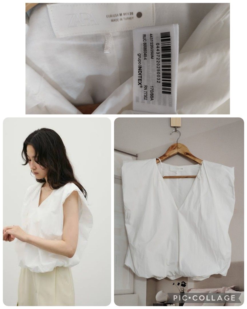 Zara top (Category: Blouses) located in Lucena. Submitted by styleddsc (Listing ID 1467683077, Image 1). Description: .