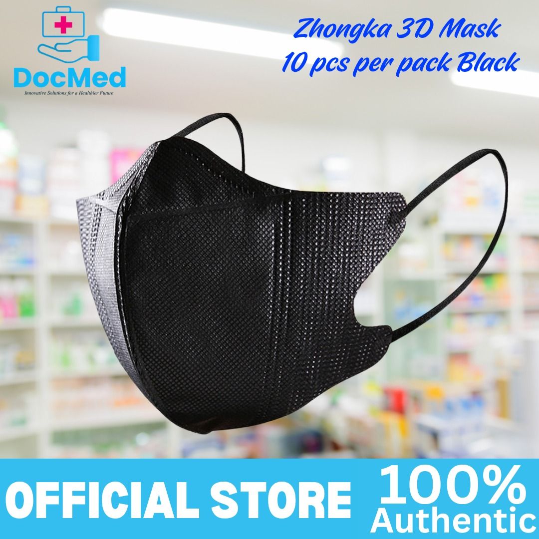 ZHONGKA 3D MASK 10 PCS PER PACK (Category: Medical Supplies & Tools) located in Quezon City. Submitted by zyra26 (Listing ID 1467660097, Image 1). Description: .