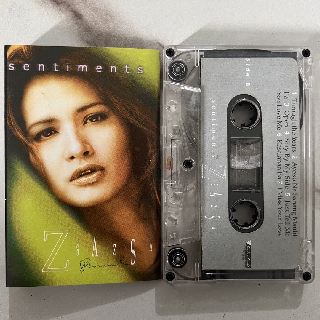 Zsa Zsa Padilla - Sentiments (Cassette Tape) (Category: CDs & DVDs) located in Caloocan City. Submitted by thelittlejewelcase (Listing ID 1467635874, Image 1). Description: with visible molds (cleanable) ‼️ Buy As is ‼️.