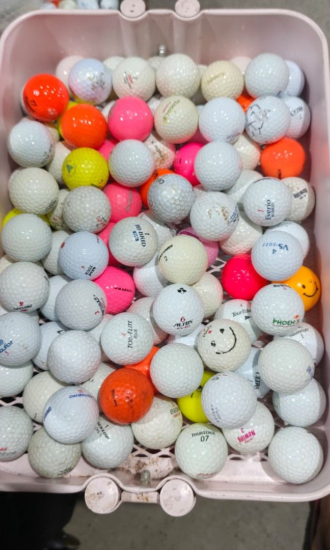 100pcs golf ball assorted brand (Category: Golf) located in San Pedro. Submitted by tristanjapansurplus (Listing ID 1467875943, Image 2). Description: ptpa selling 100 pcs golf ball mix brand came in Japan 850 pesos San Pedro Laguna.