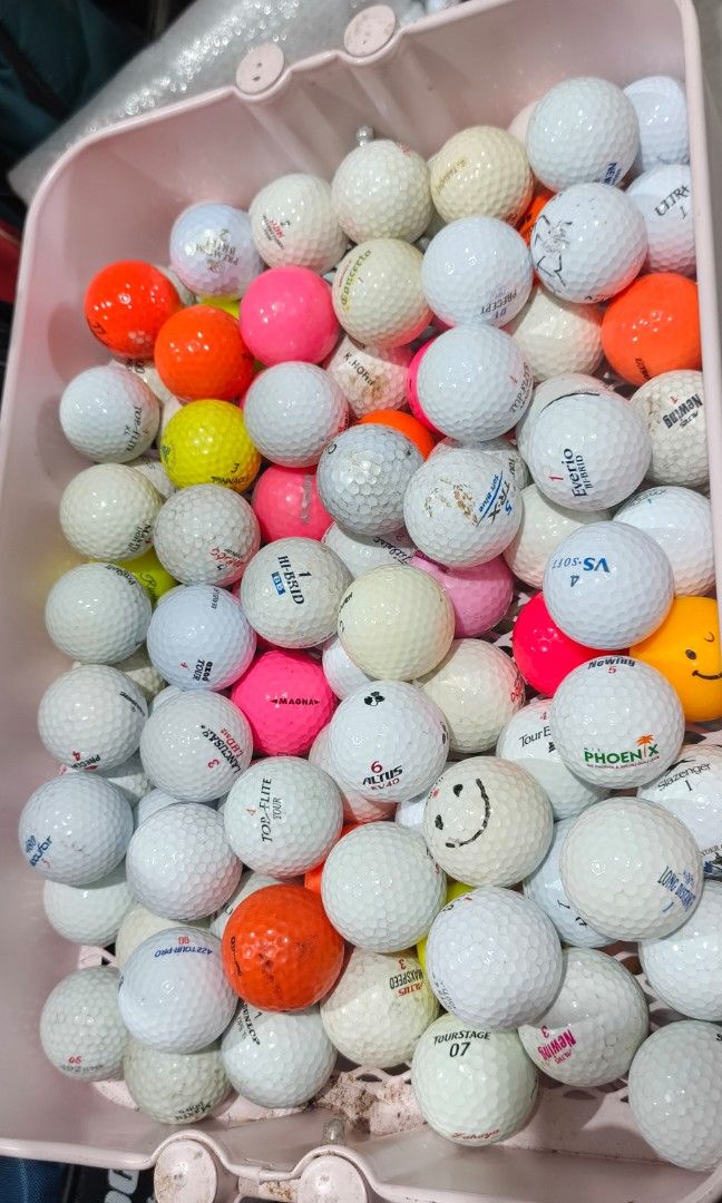 100pcs golf ball assorted brand (Category: Golf) located in San Pedro. Submitted by tristanjapansurplus (Listing ID 1467875943, Image 3). Description: ptpa selling 100 pcs golf ball mix brand came in Japan 850 pesos San Pedro Laguna.