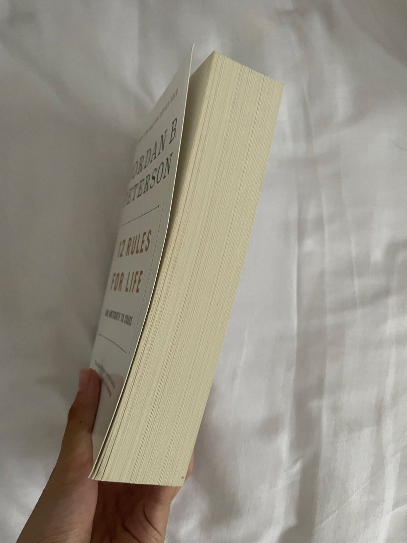 12 Rules for Life by Jordan B. Peterson (Category: Storybooks) located in Paranaque City. Submitted by reeseerz (Listing ID 1467841474, Image 2). Description: In good condition Price negotiable, send a message!.
