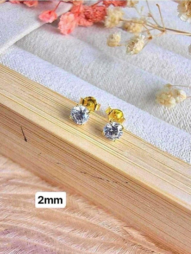 18K Saudi Gold 2mm Russian Earrings (Category: Earrings) located in Caloocan City. Submitted by cheskhaionlinestore2.0 (Listing ID 1467863221, Image 2). Description: 18K Pure Saudi Gold Russian Earrings ₱2400 only 📌 🍒 Pawnable/ Nasasangla💯 🍒 Brandnew 💯 🍒 Ship via JNT/ LBC 🍒 Lalamove for same day delivery 🍒 We accept COD COP with downpayment to avoid cancellation of orders ⚡ How to Order? Please feel free to message us directly 🙏🏻 Cheskh