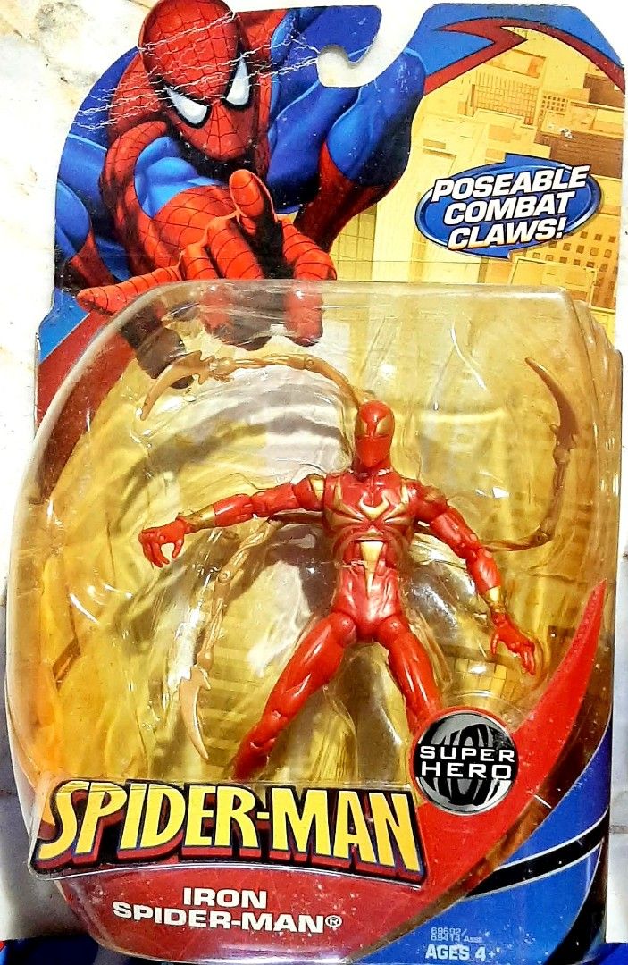 2008 Hasbro Marvel Spider-Man Action Figures (Category: Action & Battle Toys) located in Liloan. Submitted by angelyneroberts_171329 (Listing ID 1467951088, Image 2). Description: FOR SALE 2008 Hasbro Marvel Spider-Man Action Figures DESCRIPTION : - Released by Hasbro in 2008 - 1:12 scale (6 in.) CONDITION : - 10/10, Mint On Card - what you see is what you get - LEGIT PRICE : p16,000 set of 8 pcs. (NEGOTIABLE) PLUS SHIPPING FEE LAY AWAY PLAN AVAI