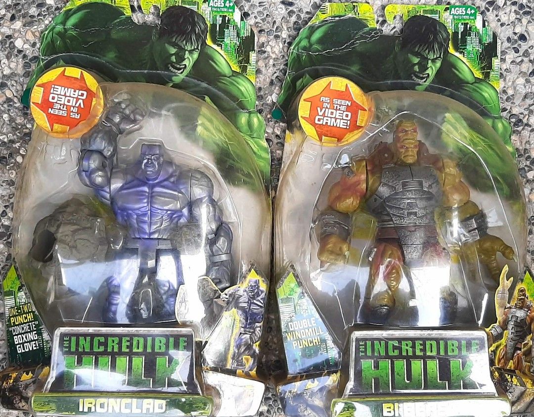2008 Hasbro Power Glow Hulk Action Figures (Category: Action & Battle Toys) located in Liloan. Submitted by angelyneroberts_171329 (Listing ID 1467947048, Image 1). Description: FOR SALE 2008 Hasbro Power Glow Hulk Action Figures DESCRIPTION : - 1:12 scale (6 in.) - From Incredible Hulk 2008 Movie. - Standard Hulks and Abominations stand between 6.5 to 7 inches tall to represent their massive comic and movie sizes. - Human Characters (like the so