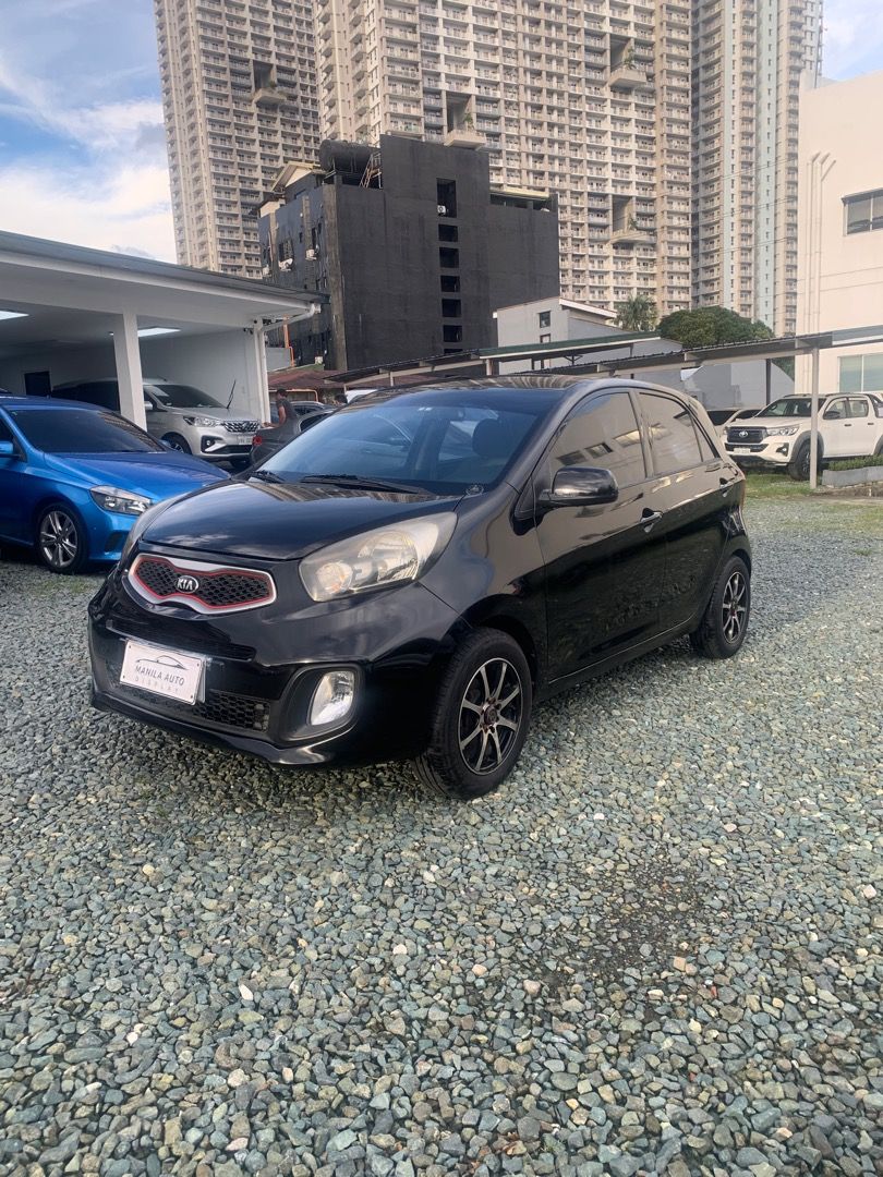 2015 Kia Picanto Ex (Category: Used Cars) located in Pasig City. Submitted by mad_cars (Listing ID 1467849206, Image 3). Description: 2015 KIA PICANTO EX GAS MANUAL TRANSMISSION (AVAILABLE FOR FINANCING ZERO PERCENT PROCESSING FEE UNTIL OCTOBER 16-17 ONLY.) ₱260,000 Keyless Galaxy Black 68tkms mileage 7 ending plate Manual Transmission Price: 260,000 Down payment: 78,000 Loan Financed: 182,000 1 Year Monthly: 17,442 2 Years Monthly: 9,858 3 Years