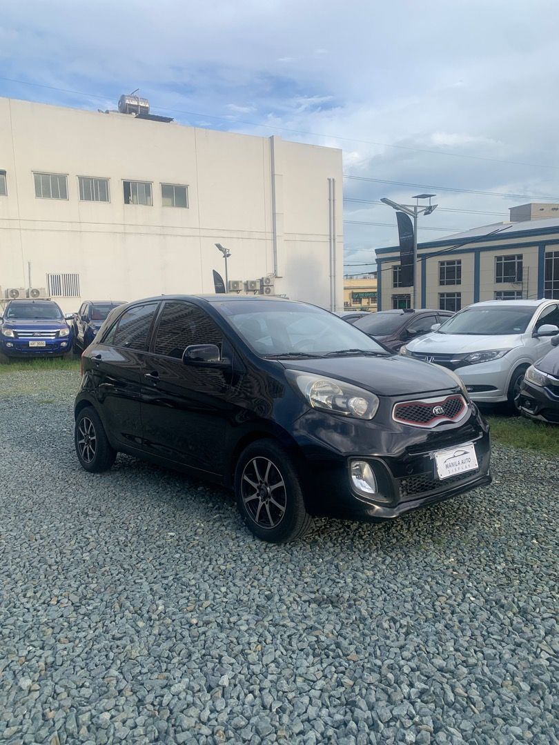 2015 Kia Picanto Ex (Category: Used Cars) located in Pasig City. Submitted by mad_cars (Listing ID 1467849206, Image 2). Description: 2015 KIA PICANTO EX GAS MANUAL TRANSMISSION (AVAILABLE FOR FINANCING ZERO PERCENT PROCESSING FEE UNTIL OCTOBER 16-17 ONLY.) ₱260,000 Keyless Galaxy Black 68tkms mileage 7 ending plate Manual Transmission Price: 260,000 Down payment: 78,000 Loan Financed: 182,000 1 Year Monthly: 17,442 2 Years Monthly: 9,858 3 Years